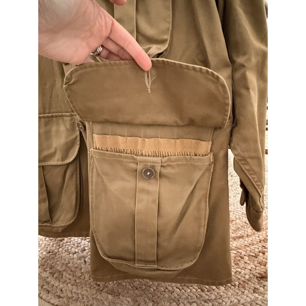 Vtg 60s Bob Allen Hunting Shooting Jacket Galey Lord's Klondike Canvas Men's 42 View 6